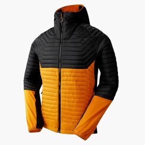 Dare 2B Mens Descending II Hybrid Jacket / Black/Desert Sun
